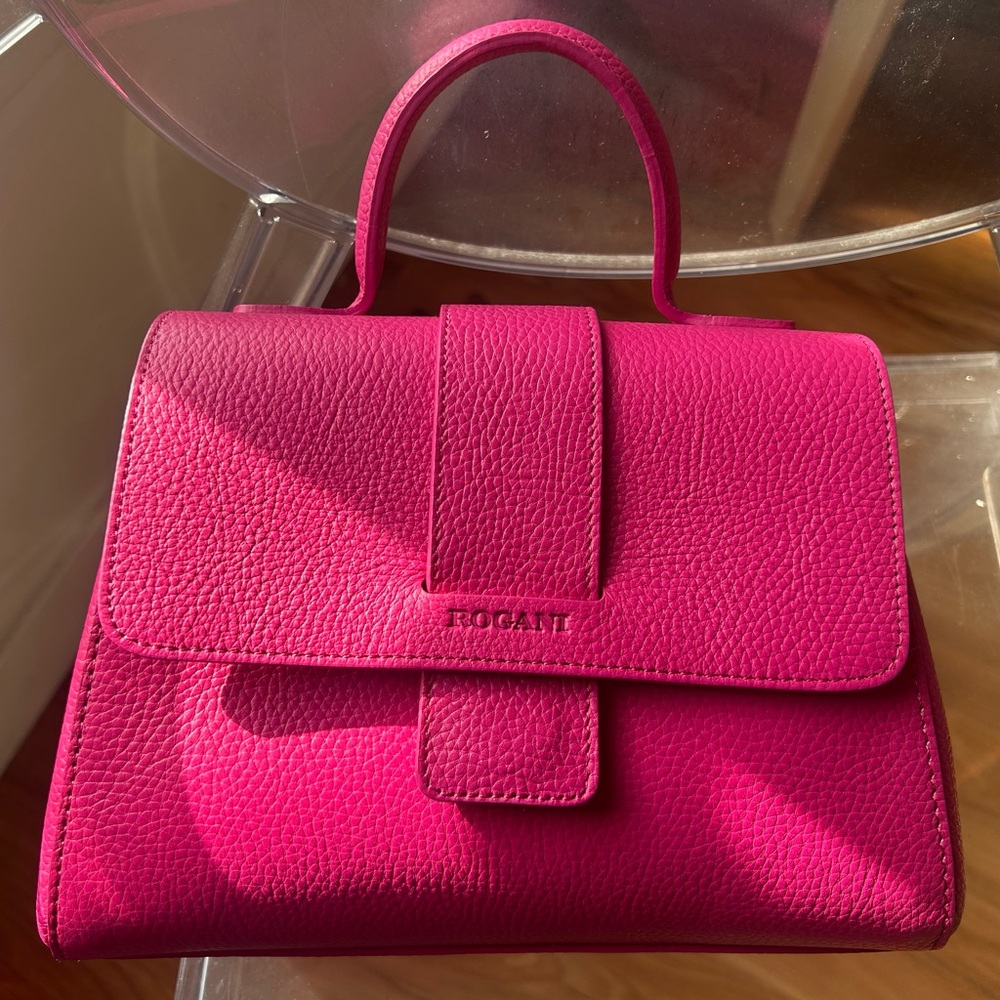 Rogani Leather Bag Made in Italy
